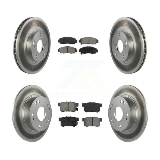 Disc Rotors and Semi-Metallic Brake Pads Kit-KGS-102389