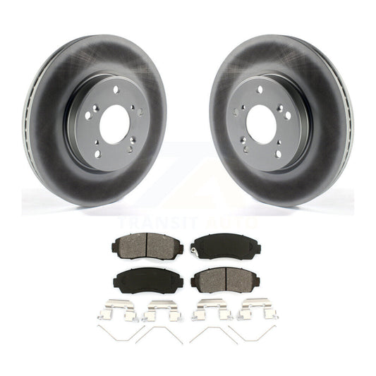 Coated Disc Rotors and Semi-Metallic Brake Pads Kit-KGS-102403 - Kit.bestparts.ca