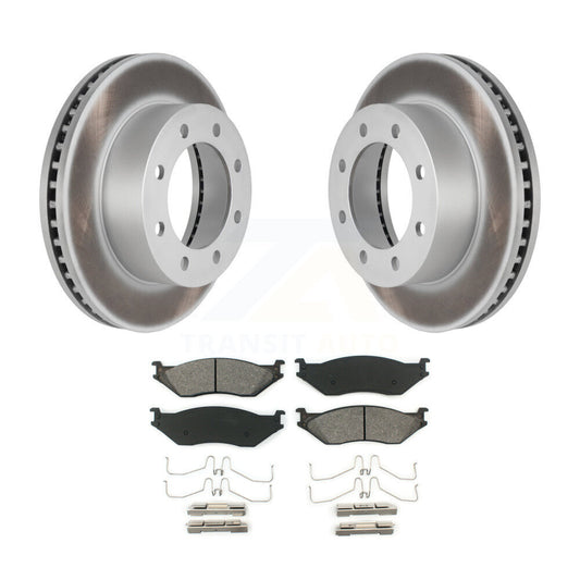 Coated Disc Rotors and Semi-Metallic Brake Pads Kit-KGS-102406 - Kit.bestparts.ca
