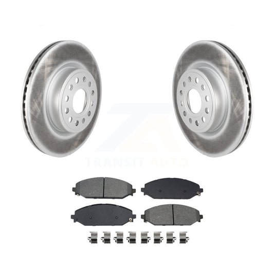 Coated Disc Rotors and Semi-Metallic Brake Pads Kit-KGS-102407 - Kit.bestparts.ca