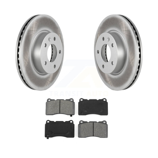 Coated Disc Rotors and Semi-Metallic Brake Pads Kit-KGS-102408 - Kit.bestparts.ca