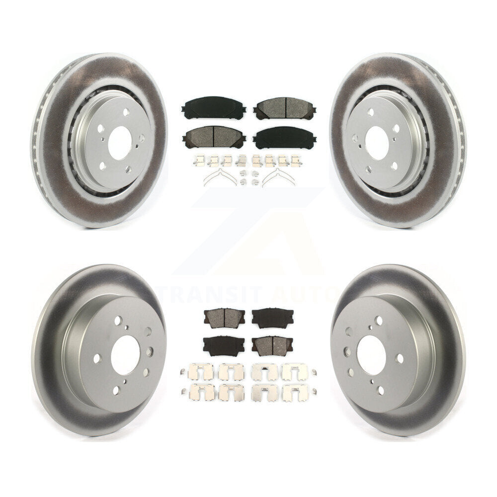 Disc Rotors and Semi-Metallic Brake Pads Kit-KGS-102413 - Kit.bestparts.ca