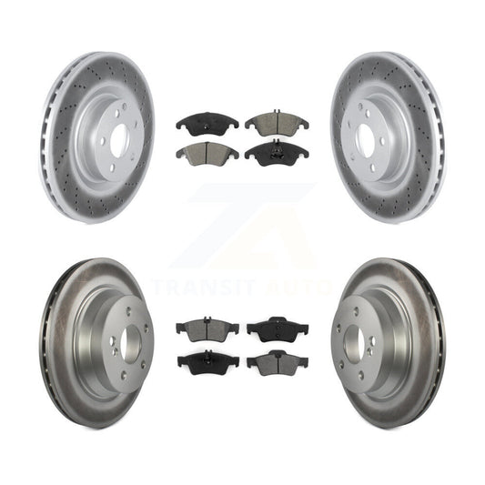 coated disc rotors and semi metallic brake pads-kgs-102420 - Kit.bestparts.ca