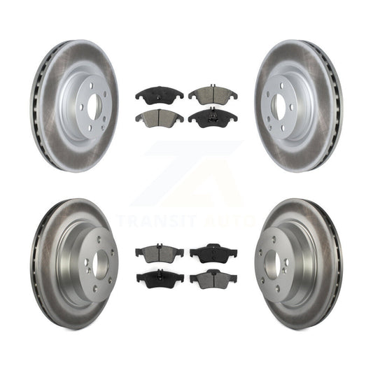 Coated Disc Rotors and Semi-Metallic Brake Pads Kit-KGS-102421 - Kit.bestparts.ca