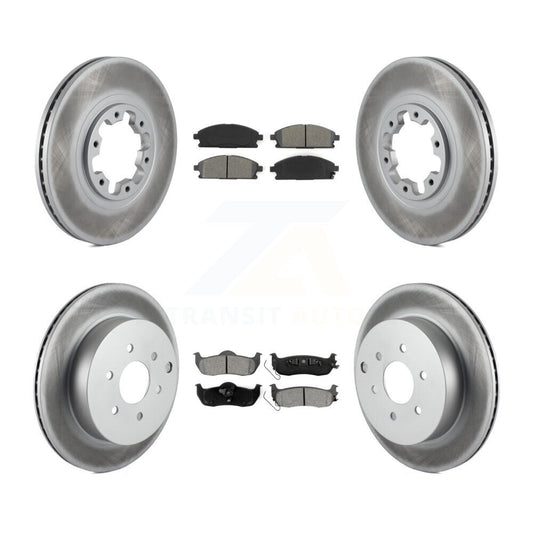 Disc Rotors and Semi-Metallic Brake Pads Kit-KGS-102422 - Kit.bestparts.ca