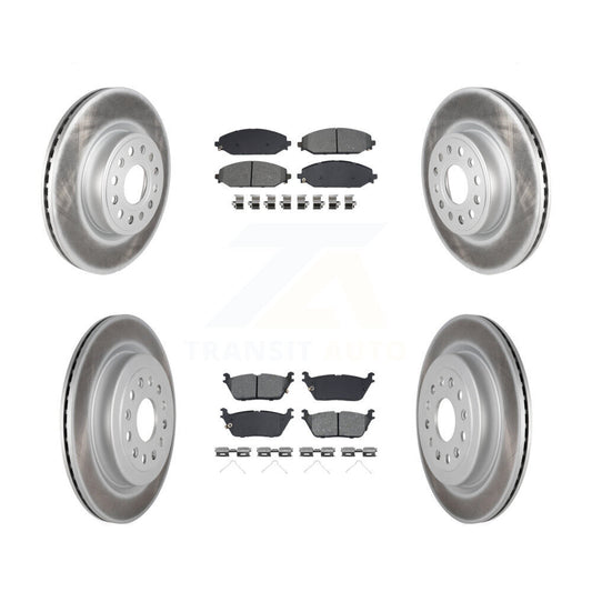 Disc Rotors and Semi-Metallic Brake Pads Kit-KGS-102423 - Kit.bestparts.ca