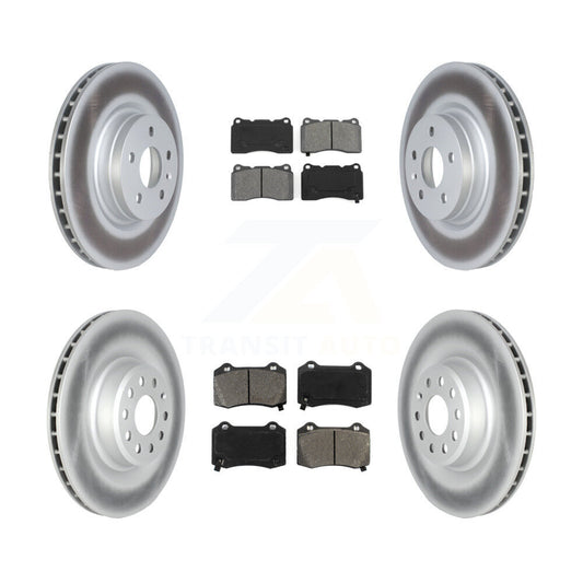 Disc Rotors and Semi-Metallic Brake Pads Kit-KGS-102424 - Kit.bestparts.ca