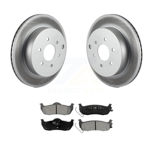 Coated Disc Rotors and Semi-Metallic Brake Pads Kit-KGS-102428 - Kit.bestparts.ca