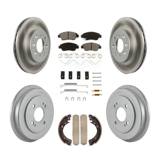 Coated Disc Rotors and Semi-Metallic Brake Pads Kit-KGS-102430 - Kit.bestparts.ca