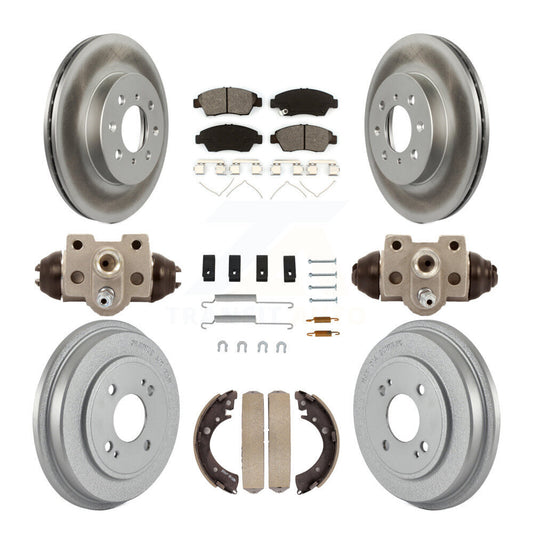 Coated Disc Rotors and Semi-Metallic Brake Pads Kit-KGS-102432 - Kit.bestparts.ca
