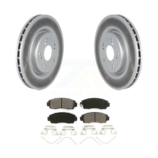 Coated Disc Rotors and Semi-Metallic Brake Pads Kit-KGS-102434 - Kit.bestparts.ca