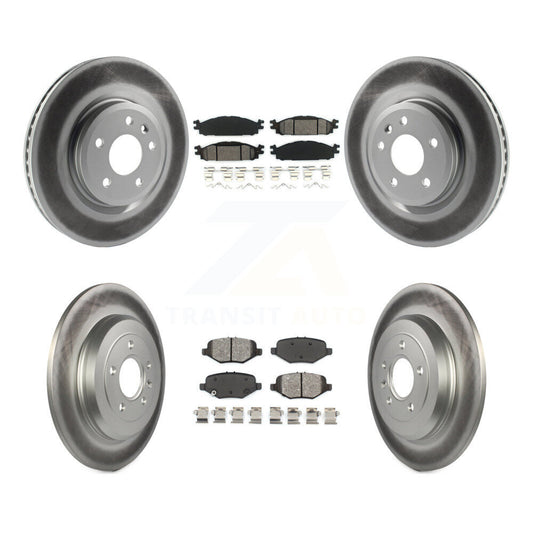 Disc Rotors and Semi-Metallic Brake Pads Kit-KGS-102437 - Kit.bestparts.ca