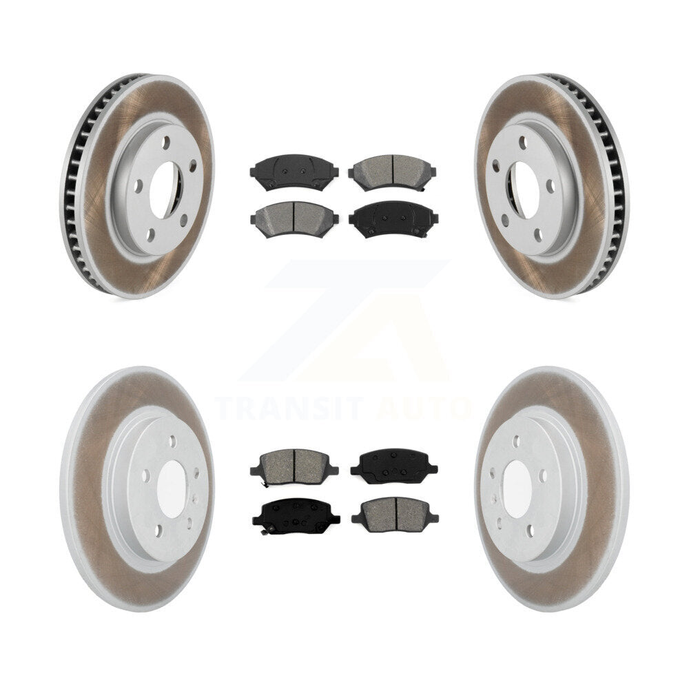 Disc Rotors and Semi-Metallic Brake Pads Kit-KGS-102443 - Kit.bestparts.ca