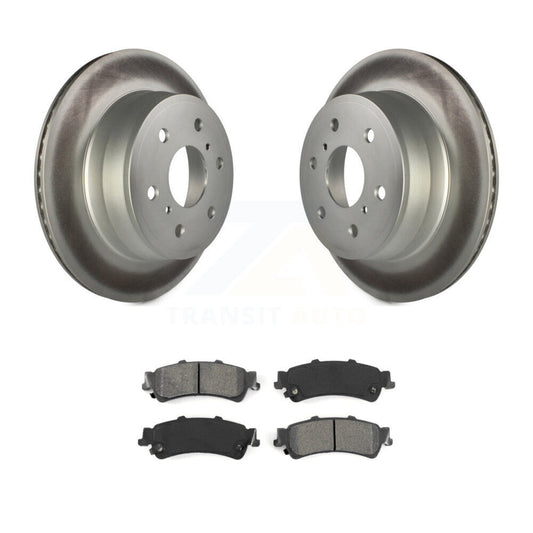 Coated Disc Rotors and Semi-Metallic Brake Pads Kit-KGS-102447 - Kit.bestparts.ca