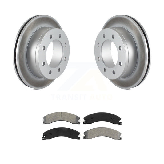 Coated Disc Rotors and Semi-Metallic Brake Pads Kit-KGS-102448 - Kit.bestparts.ca