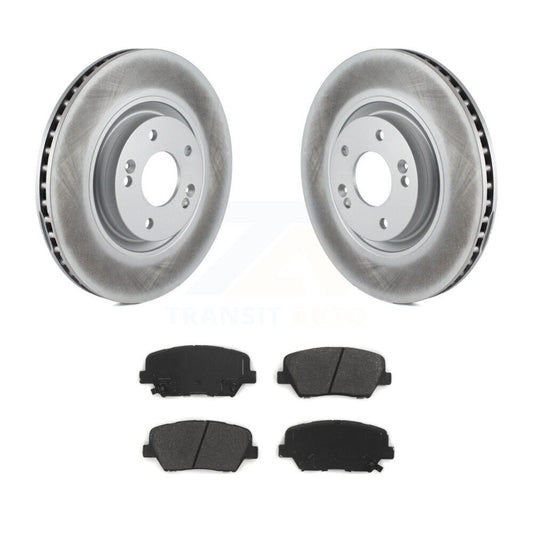 coated disc rotors and semi metallic brake pads-kgs-102453 - Kit.bestparts.ca