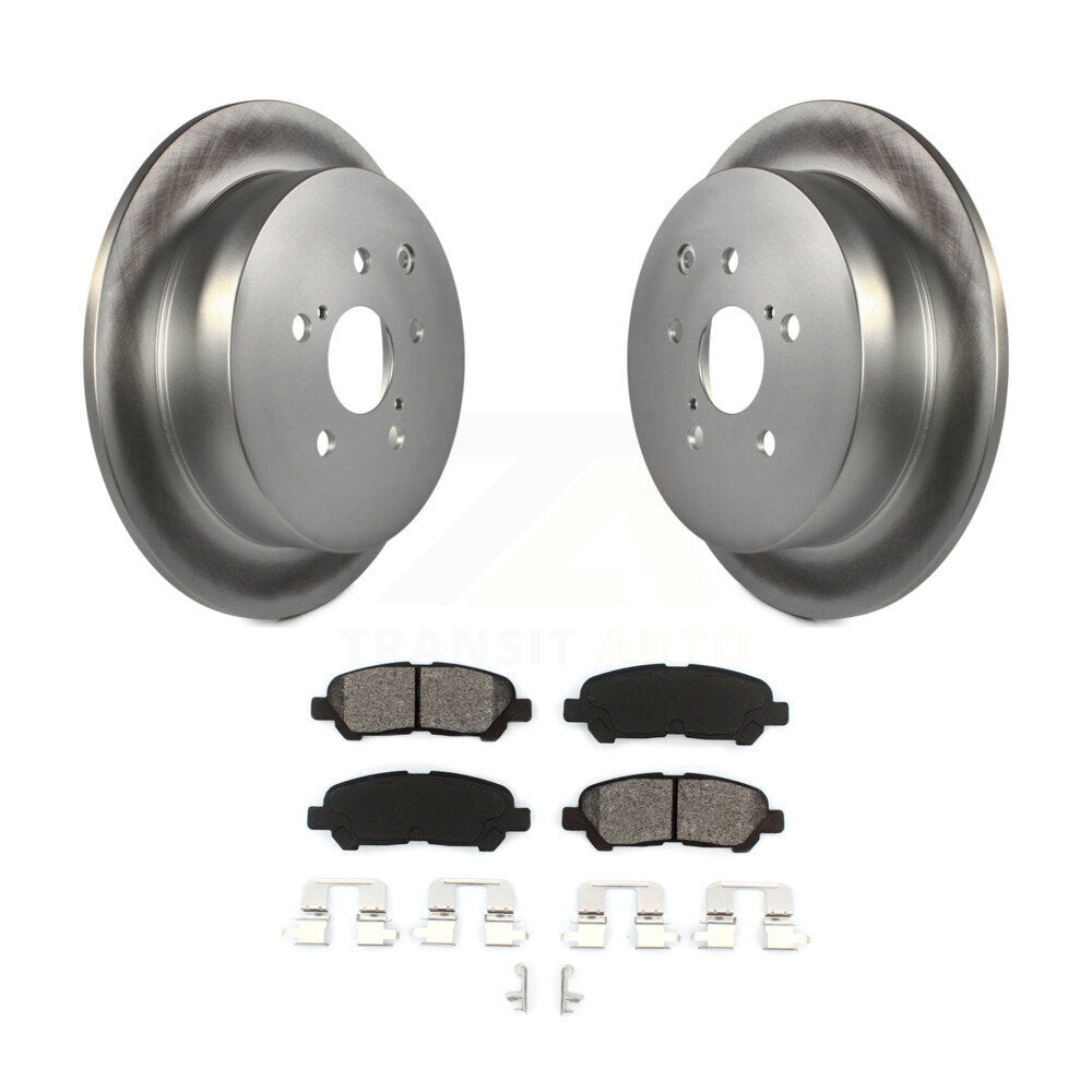 Coated Disc Rotors and Semi-Metallic Brake Pads Kit-KGS-102475 - Kit.bestparts.ca