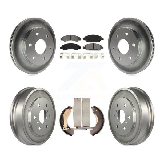 Coated Disc Rotors and Semi-Metallic Brake Pads Kit-KGS-102477 - Kit.bestparts.ca