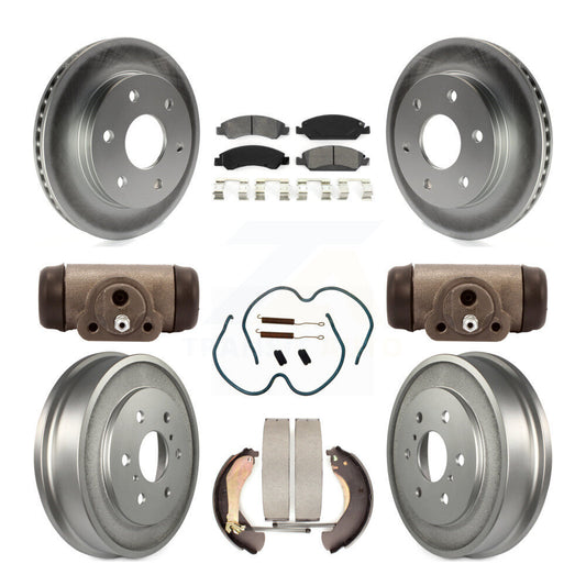 Coated Disc Rotors and Semi-Metallic Brake Pads Kit-KGS-102478 - Kit.bestparts.ca