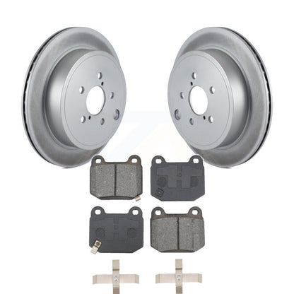 Coated Disc Rotors and Semi-Metallic Brake Pads Kit-KGS-102488 - Kit.bestparts.ca
