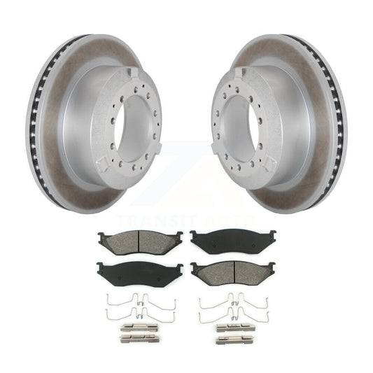 Coated Disc Rotors and Semi-Metallic Brake Pads Kit-KGS-102498 - Kit.bestparts.ca