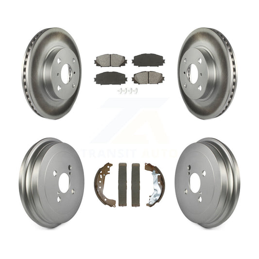 Coated Disc Rotors and Semi-Metallic Brake Pads Kit-KGS-102502 - Kit.bestparts.ca