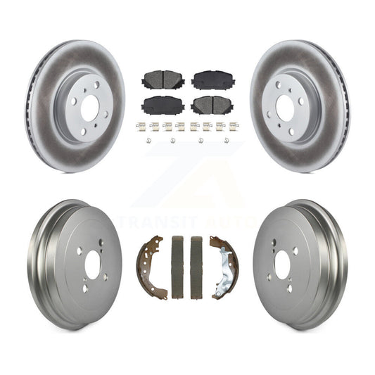 Coated Disc Rotors and Semi-Metallic Brake Pads Kit-KGS-102503 - Kit.bestparts.ca
