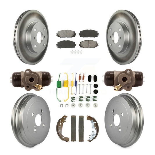 Coated Disc Rotors and Semi-Metallic Brake Pads Kit-KGS-102506 - Kit.bestparts.ca