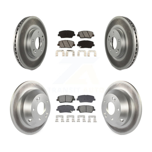 Disc Rotors and Semi-Metallic Brake Pads Kit-KGS-102511 - Kit.bestparts.ca