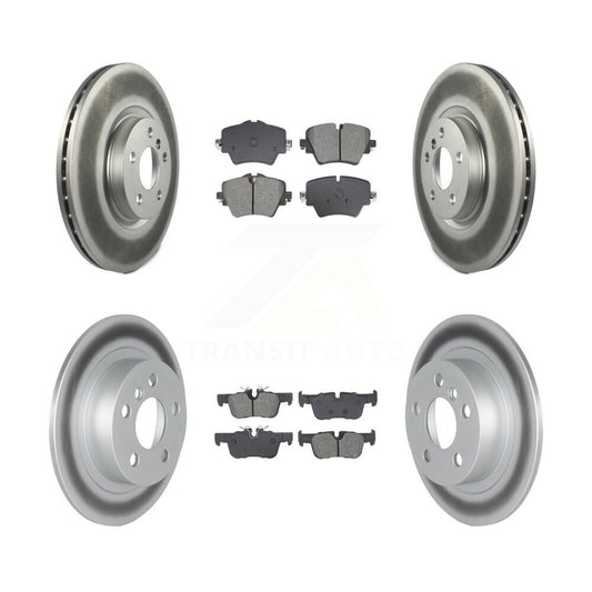 Coated Disc Rotors and Semi-Metallic Brake Pads Kit-KGS-102520 - Kit.bestparts.ca