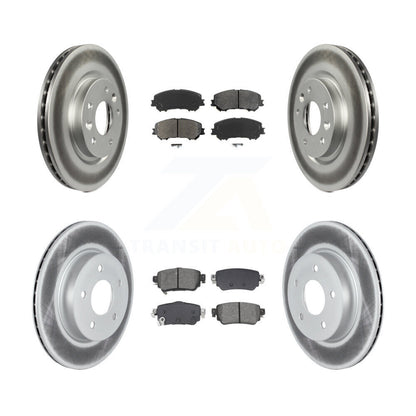 Coated Disc Rotors and Semi-Metallic Brake Pads Kit-KGS-102526 - Kit.bestparts.ca