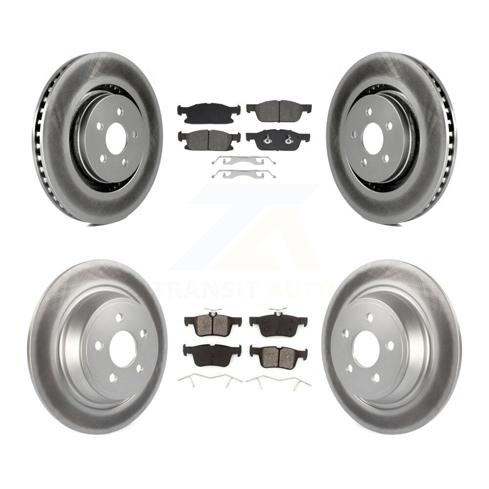 Disc Rotors and Semi-Metallic Brake Pads Kit-KGS-102527 - Kit.bestparts.ca Kit.bestparts.ca