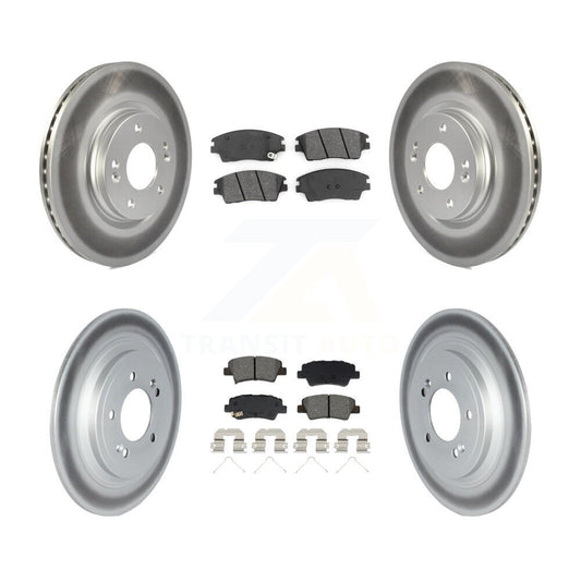 Coated Disc Rotors and Semi-Metallic Brake Pads Kit-KGS-102532 - Kit.bestparts.ca