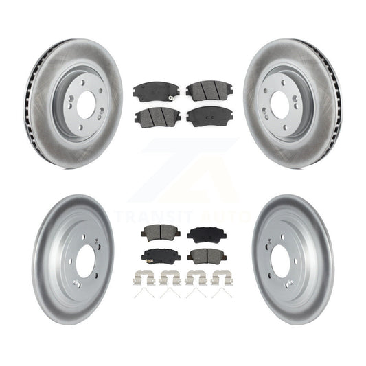 coated disc rotors and semi metallic brake pads-kgs-102533 - Kit.bestparts.ca