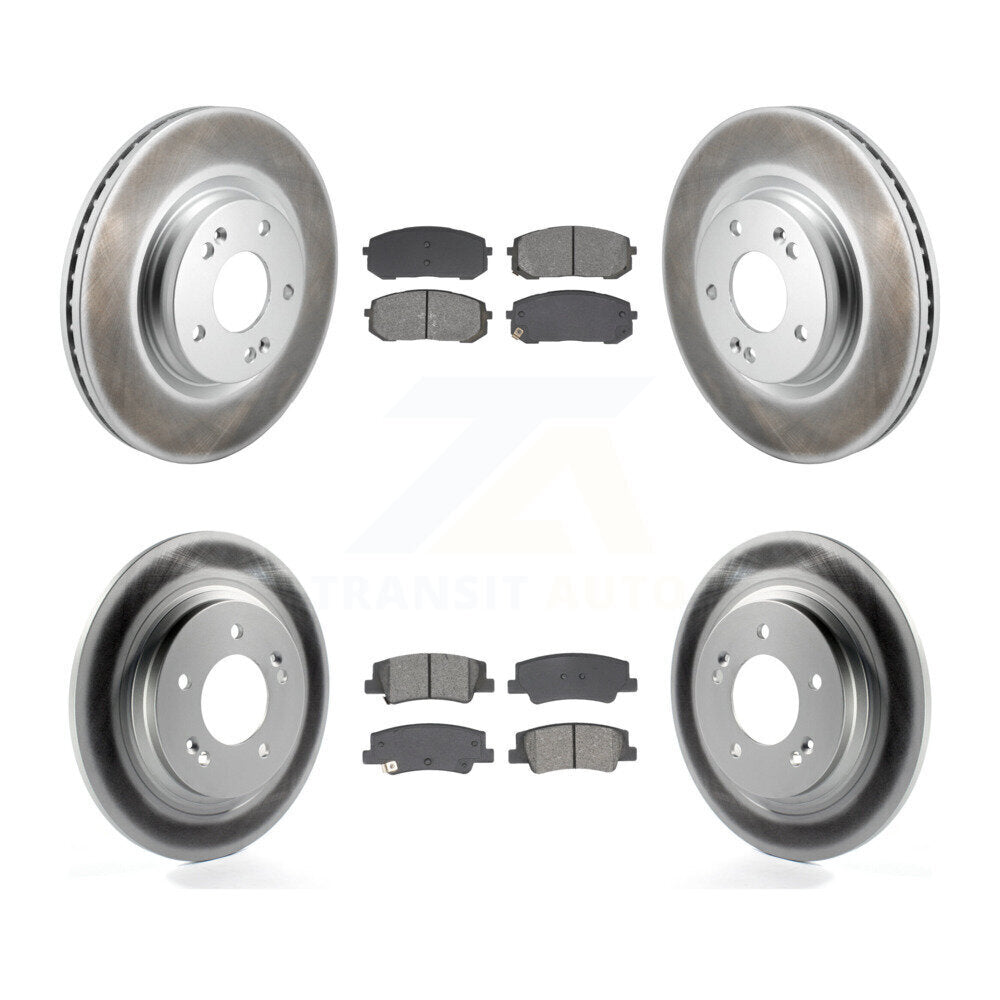 Coated Disc Rotors and Semi-Metallic Brake Pads Kit-KGS-102546 - Kit.bestparts.ca Kit.bestparts.ca