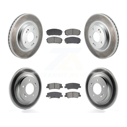 Coated Disc Rotors and Semi-Metallic Brake Pads Kit-KGS-102546 - Kit.bestparts.ca