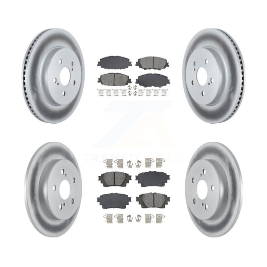 Disc Rotors and Semi-Metallic Brake Pads Kit-KGS-102555 - Kit.bestparts.ca