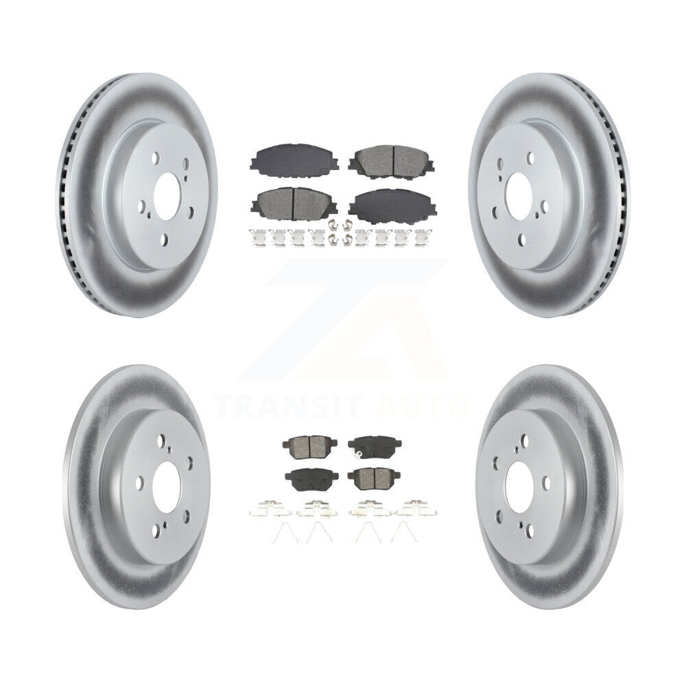 Disc Rotors and Semi-Metallic Brake Pads Kit-KGS-102556 - Kit.bestparts.ca Kit.bestparts.ca