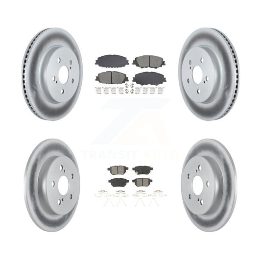 Disc Rotors and Semi-Metallic Brake Pads Kit-KGS-102556 - Kit.bestparts.ca