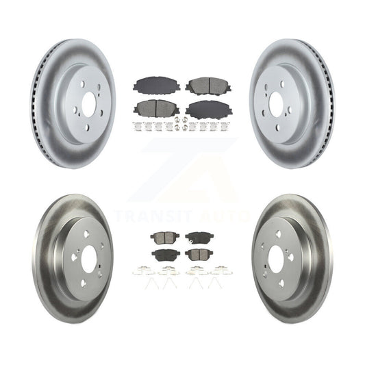 Disc Rotors and Semi-Metallic Brake Pads Kit-KGS-102558 - Kit.bestparts.ca