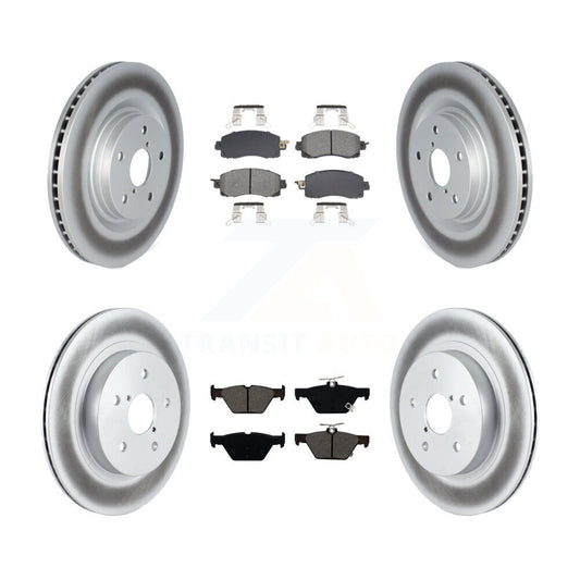 Coated Disc Rotors and Semi-Metallic Brake Pads Kit-KGS-102567 - Kit.bestparts.ca