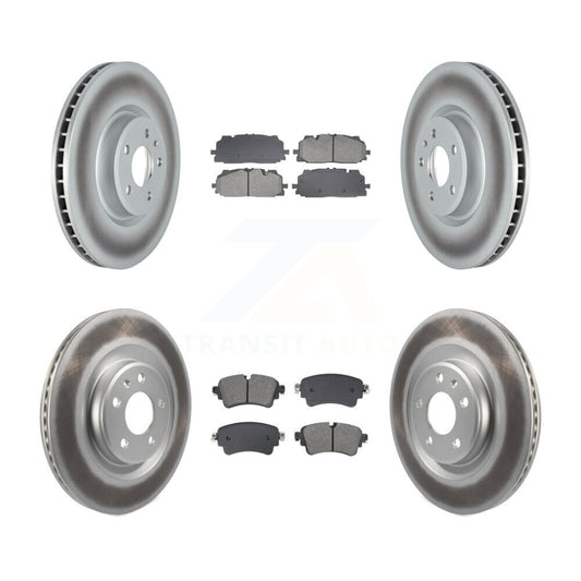 Coated Disc Rotors and Semi-Metallic Brake Pads Kit-KGS-102568 - Kit.bestparts.ca