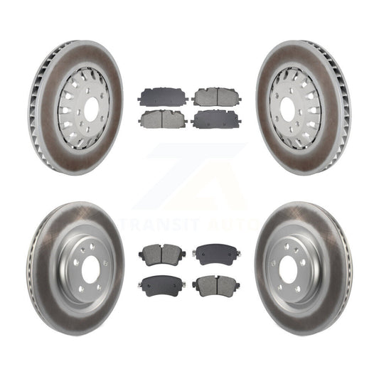 Coated Disc Rotors and Semi-Metallic Brake Pads Kit-KGS-102569 - Kit.bestparts.ca
