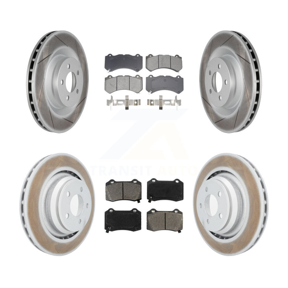 Disc Rotors and Semi-Metallic Brake Pads Kit-KGS-102580 - Kit.bestparts.ca