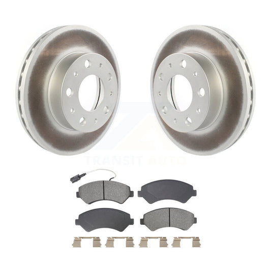 Coated Disc Rotors and Semi-Metallic Brake Pads Kit-KGS-102628 - Kit.bestparts.ca