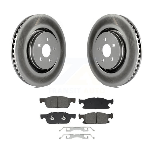 Coated Disc Rotors and Semi-Metallic Brake Pads Kit-KGS-102630 - Kit.bestparts.ca