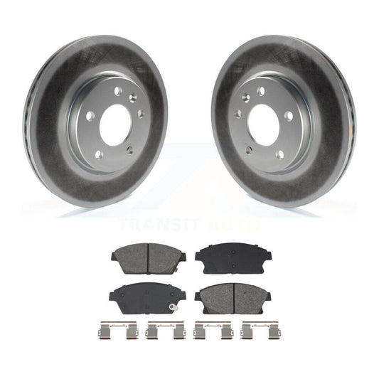Coated Disc Rotors and Semi-Metallic Brake Pads Kit-KGS-102632 - Kit.bestparts.ca