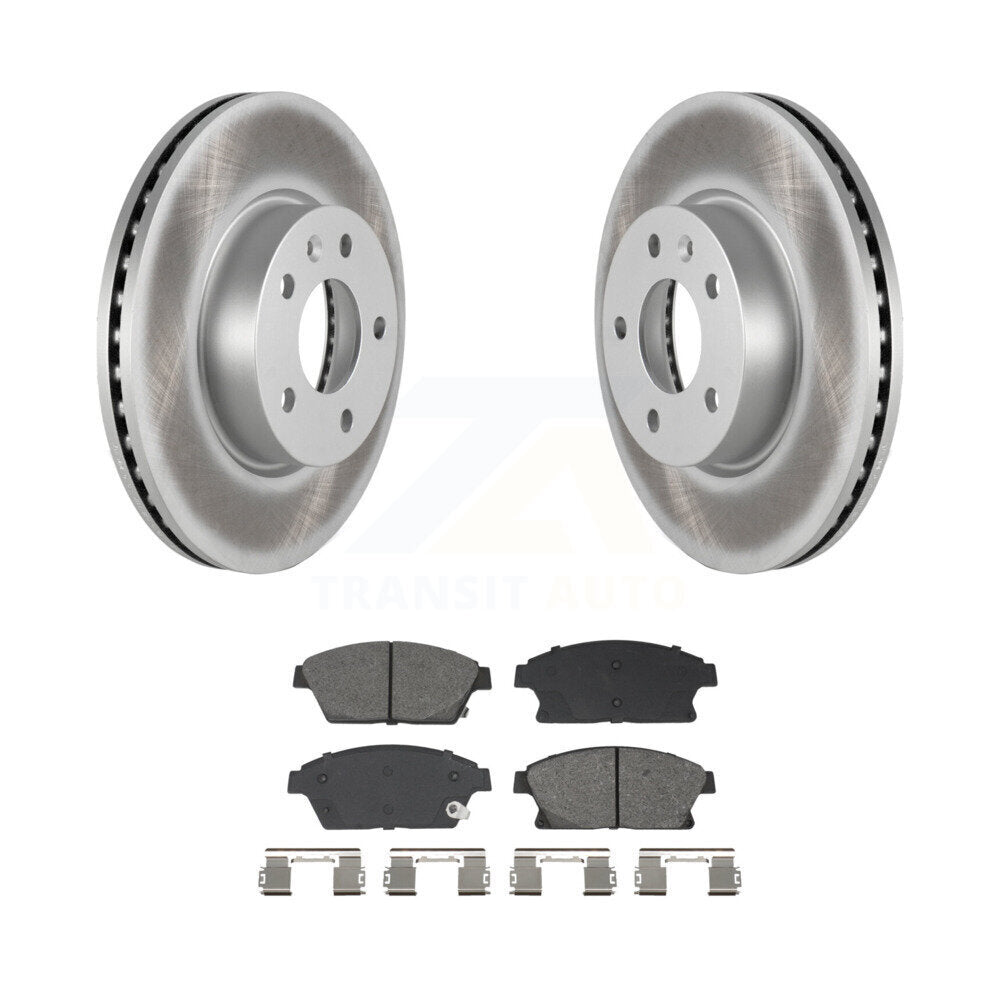 Coated Disc Rotors and Semi-Metallic Brake Pads Kit-KGS-102634 - Kit.bestparts.ca