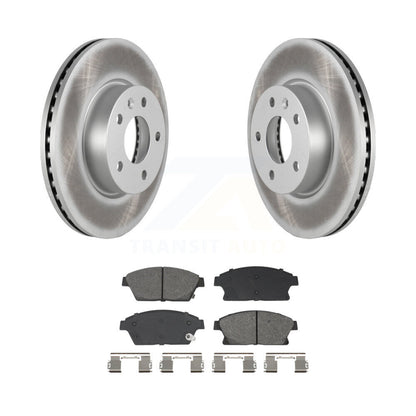 Coated Disc Rotors and Semi-Metallic Brake Pads Kit-KGS-102634 - Kit.bestparts.ca