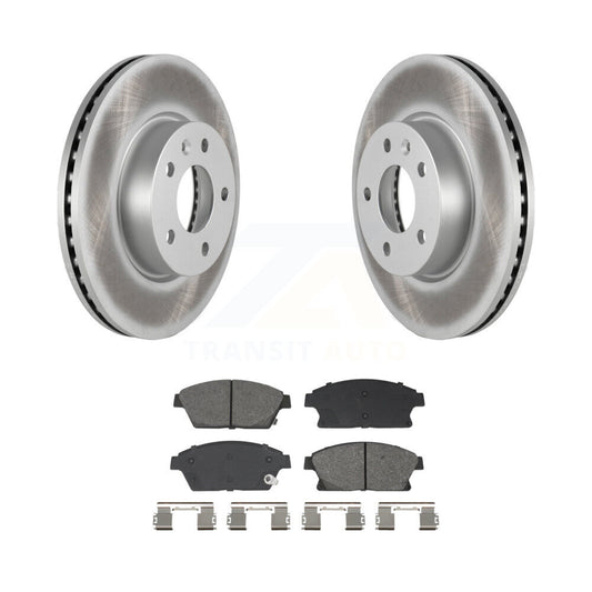 Coated Disc Rotors and Semi-Metallic Brake Pads Kit-KGS-102634 - Kit.bestparts.ca